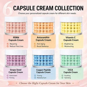 AESTHTANY 65g Crème en Capsules Six Variantes, Extrait Multi-Plantes Apaisant Anti-Âge Éclaircissant Hydratant Soin Visage OEM - Product Image 2