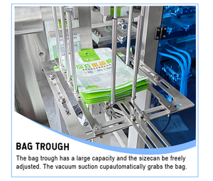 <span class=keywords><strong>Machine</strong></span> d'emballage alimentaire entièrement automatique haute efficacité pour sachets préformés Doypack de bonbons mous granulés - Product Image 4