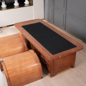 आधुनिक रीढ़ की लंबर कर्षण हीटिंग थर्मल चिरोप्रैक्टिक थेरेपी टूर्मेलिन जेड रोलर स्पा टेबल इलेक्ट्रिक समायोज्य लकड़ी - Product Image 4