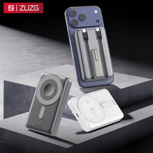 ZUZG ใหม่ล่าสุด พาวเวอร์แบงค์ไร้สายแม่เหล็ก 15W รองรับการชาร์จเร็ว 20W/22.5W  พาวเวอร์แบงค์อเนกประสงค์ 10000mAh สำหรับโทรศัพท์มือถือและนาฬิกา - Product Image 1