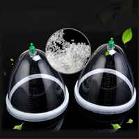 Nouvelle pompe d'agrandissement du sein 13cm Lady B C D Cupping Therapy L Size Chest Gain Massage Appliance