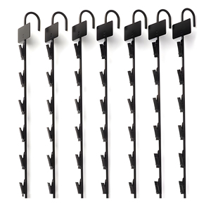 Display PP Display <b>Strip</b> Snacks Hanger <b>Plastic</b> Metal Retail Price <b>Strip</b> Holder for Retailing with 6 Hooks - Product Image 4