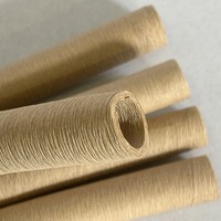 Transformador de aceite de tubo de papel Kraft crepé Premium de alta calidad Material de aislamiento eléctrico Elemento de papel crepé para alto voltaje
