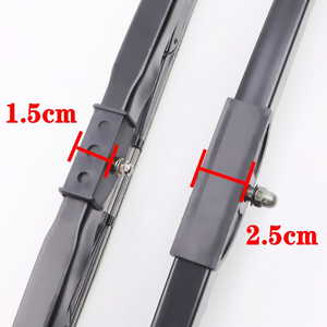 Fábrica al por mayor 1000mm <span class=keywords><strong>40</strong></span> pulgadas resistente autobús limpiaparabrisas 32/36 pulgadas autobús escolar camión limpiaparabrisas Material de caucho Natural - Product Image 3