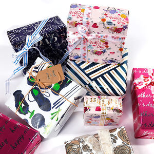 Wholesale 80g Mother's Day Metallic <b>Paper</b> <b>Tissue</b> 43*300cm Gift Luxury Custom Packaging <b>Wrapping</b> <b>Paper</b> Roll - Product Image 2