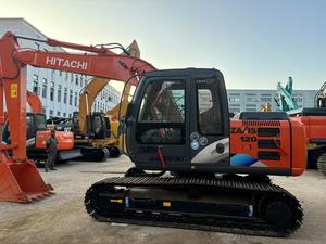 Used Hitachi ZX120 Crawler Excavator 12 Ton Hydraulic Digger 2020 Model Gear Original Japan Municipal Engineering Earthmoving - Product Image 1
