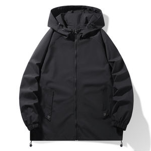 Chaqueta nueva de primavera y otoño para hombre, cortavientos deportivo para exteriores, chaqueta con capucha, cómoda, resistente al desgaste, a la moda, estilo joker. - Product Image 2