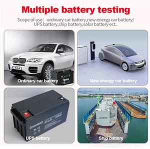 เครื่องทดสอบแบตเตอรี่รถยนต์แบบดิจิทัลใหม่6V 12V Traction DC Power <span class=keywords><strong>Load</strong></span> เริ่มต้นชาร์จ CCA Test เครื่องมือวิเคราะห์ยานยนต์ที่ดี - Product Image 5