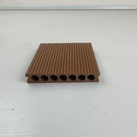 Plancher extérieur en WPC imitation bois chêne, antidérapant, résistant à l'humidité, design moderne, pour cour et jardin, garantie 2 ans