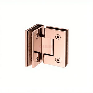 定制9CE批发紫铜不锈钢304淋浴铰链Glaa到玻璃90度淋浴玻璃门枢轴铰链 - Product Image 2