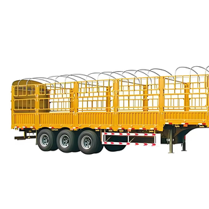 ZHONGSHENGTIANQI 3 ejes 1,5 metros valla 150 KG pared lateral multifuncional carga semirremolque 1530x670x930mm transporte - Product Image 1