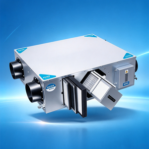 Ventilateur de récupération de chaleur ERV HRV 5000m3/h, système de purification d'air frais, filtre HEPA H13, filtre à charbon, WiFi, RS485, 220V 50Hz, hôpital - Product Image 4