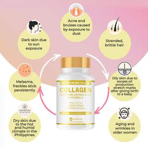 Gélules de Collagène Marin OEM avec Vitamine C Marque Blanche Gélules de Collagène Éclaircissantes - Product Image 3