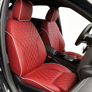 Gran oferta de fundas de asiento de coche de cuero originales impermeables para todas las estaciones, cómodo Protector de asiento de coche, ajuste personalizado para la mayoría de los coches - Product Image 4