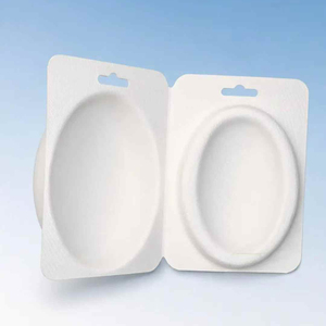 Caja de Pulpa de Bagazo Biodegradable Personalizada, Caja de Pulpa Tipo Concha, Caja de Pulpa Moldeada para Cosméticos y Cuidado de la Piel - Product Image 6