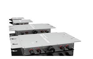 Neues 800W hoch effizientes sand gestrahltes Gehäuse aus Aluminium legierung IP65 Wasserdichtes 4-Kanal-MPPT-gesteuertes Mikro-Wechsel richter zubehör - Product Image 3