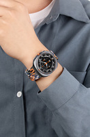 Tali jam tangan pintar Samsung Galaxy Watch 7, gelang tali jam kepang nilon baru untuk Samsung Galaxy Watch 7 Ultra Sport 47mm
