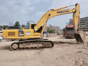 Excavatrice PC360-8 Komatsu d'occasion du Japon à faible durée de fonctionnement, en bon état avec composant de pompe à noyau, machine d'occasion Shanghai - Product Image 4