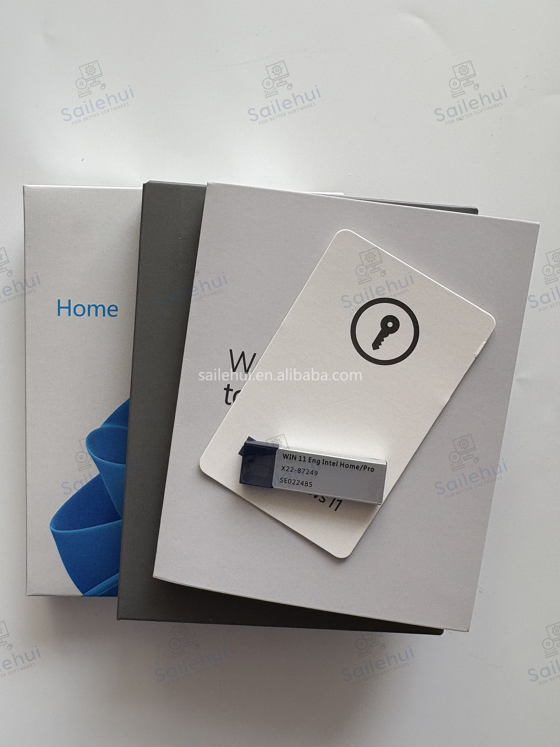 Win11 Home USB Retail Box - English Version with Lifetime