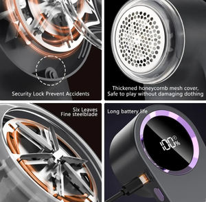 Anti-bouloches électrique portable pour usage domestique, élimine efficacement les peluches et les bouloches des pulls, prix usine, USB, pour voitures - Product Image 5