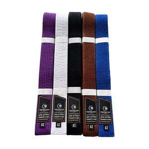 Cinture da Jiu-Jitsu Personalizzate Morbide e Resistenti per Bambini e Adulti 2025 - Prezzo all'Ingrosso Abbigliamento Arti Marziali - Product Image 3