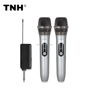 TNH UM-WX106 uno a due professionale microfono senza fili Plug and Play per la casa KTV all'aperto Audio Karaoke Stage Performance - Product Image 1