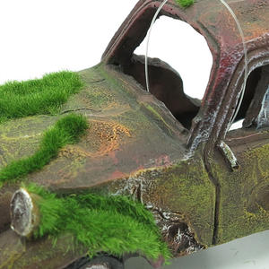 Résine ornement <span class=keywords><strong>Aquarium</strong></span> grotte décoration <span class=keywords><strong>Aquarium</strong></span> voiture endommagée décoration <span class=keywords><strong>Aquarium</strong></span> aménagement paysager - Product Image 6