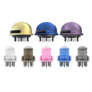 Muestra gratis manual al por mayor de <span class=keywords><strong>cuero</strong></span> <span class=keywords><strong>cabelludo</strong></span> eléctrico escala masajeador champú cepillo <span class=keywords><strong>con</strong></span> aceite - Product Image 2