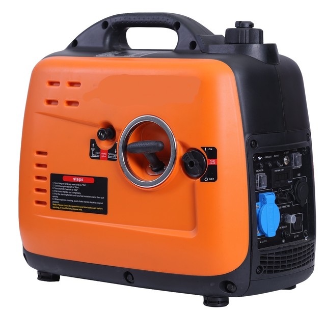 High Quality 1.2KW 120V 230V Super Silent Portable 1200w 2000w Inverter Gasoline Generator