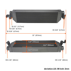 <span class=keywords><strong>Intercooler</strong></span> double haute qualité pour Volkswagen <span class=keywords><strong>Golf</strong></span> R GTI MK7 15-17 Audi S3 8V - Product Image 6