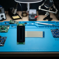 Module PowerTip PS1602LRT-KWA-I-03 de haute qualité, écran LCD premium avec rétroéclairage LED et montage traversant par POWERTIP DISPLAY