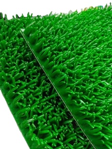 Césped <span class=keywords><strong>Artificial</strong></span> Ecológico de Plástico de la Colección River Gold, Musgo de Pelo Largo para Campos Deportivos y Uso en Interiores, Captura de Partículas Finas - Product Image 4