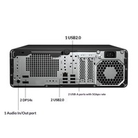 Station de travail HP Z2SFF G1I Z2 Gi SFF Z2SFFG9, station de travail de bureau avec processeur Core I5, Ultra7-235, 8 Go de RAM, 512 Go de SSD