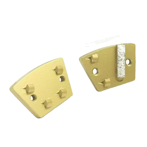 Fournisseur d'usine OEM/ODM, <span class=keywords><strong>plaquettes</strong></span> de meulage en diamant trapézoïdales PCD 1/4 PCD pour sols en béton - Product Image 1
