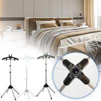 Colgador plegable telescópico ajustable, soporte de suelo extraíble, sistema de suspensión Vertical para armario, sala de estar, producto caliente