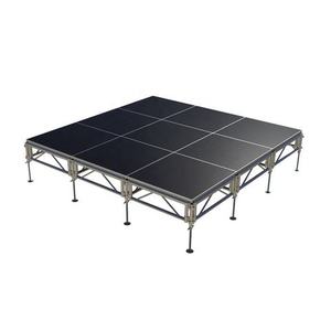 เวทีอลูมิเนียมสำหรับเล่นคอนเสิร์ตกลางแจ้งพร้อมขาตั้งสี่ขาแบบพกพาออกแบบเวทีสำหรับเล่นกีฬาและความบันเทิง - Product Image 2