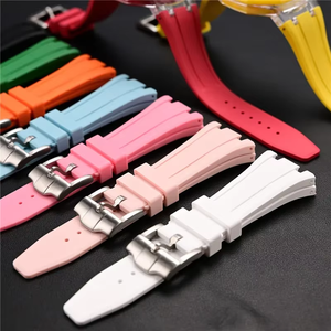 FORWELLENY Custom PC Transparent Watch Case Liquid Silicone Strap <strong>Mod</strong> <strong>Kit</strong> for Royal Pop SW Replacement Wristband Set - Product Image 1