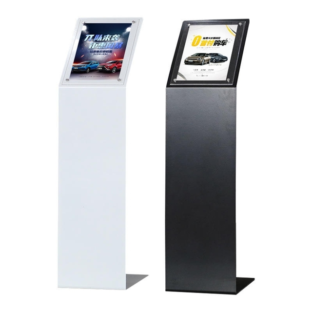 Customized Modern Acrylic Car Information Display Stand with Advertising & Exhibition Posters