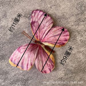 Mariposa Artificial, Diseño Artístico con Patrón Animal, Impresión <span class=keywords><strong>3D</strong></span>, Hecha a Mano, Ecológica, Decoración para el Hogar de Varias Piezas - Product Image 4