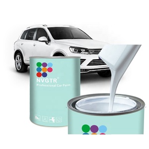<span class=keywords><strong>Pintura</strong></span> Automotriz Industrial de Base Brillante de Color Sólido 2K <span class=keywords><strong>Blanca</strong></span> <span class=keywords><strong>para</strong></span> Autos - Product Image 1