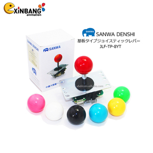 Sanwa-JLF-TP-8YT de Joystick con tapa de burbuja para máquina de <span class=keywords><strong>Arcade</strong></span>, Joystick Original de Japón - Product Image 1