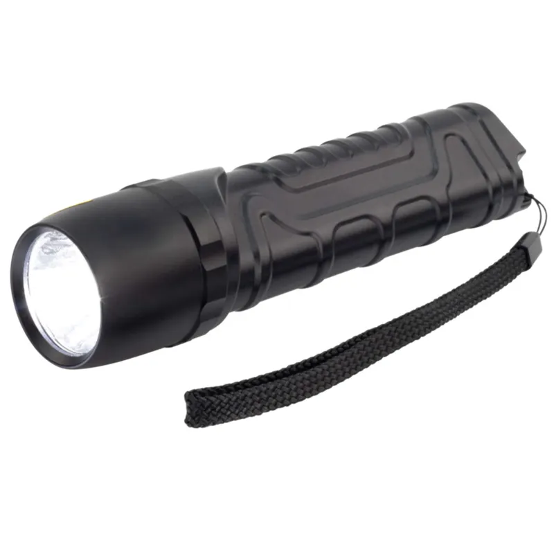 Tactical 10W 930 Lumen LED Torch with 4 AA Alkaline Batteries