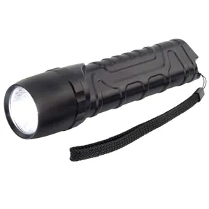 Tactical 10W 930 Lumen LED Torch with 4 AA Alkaline Batteries