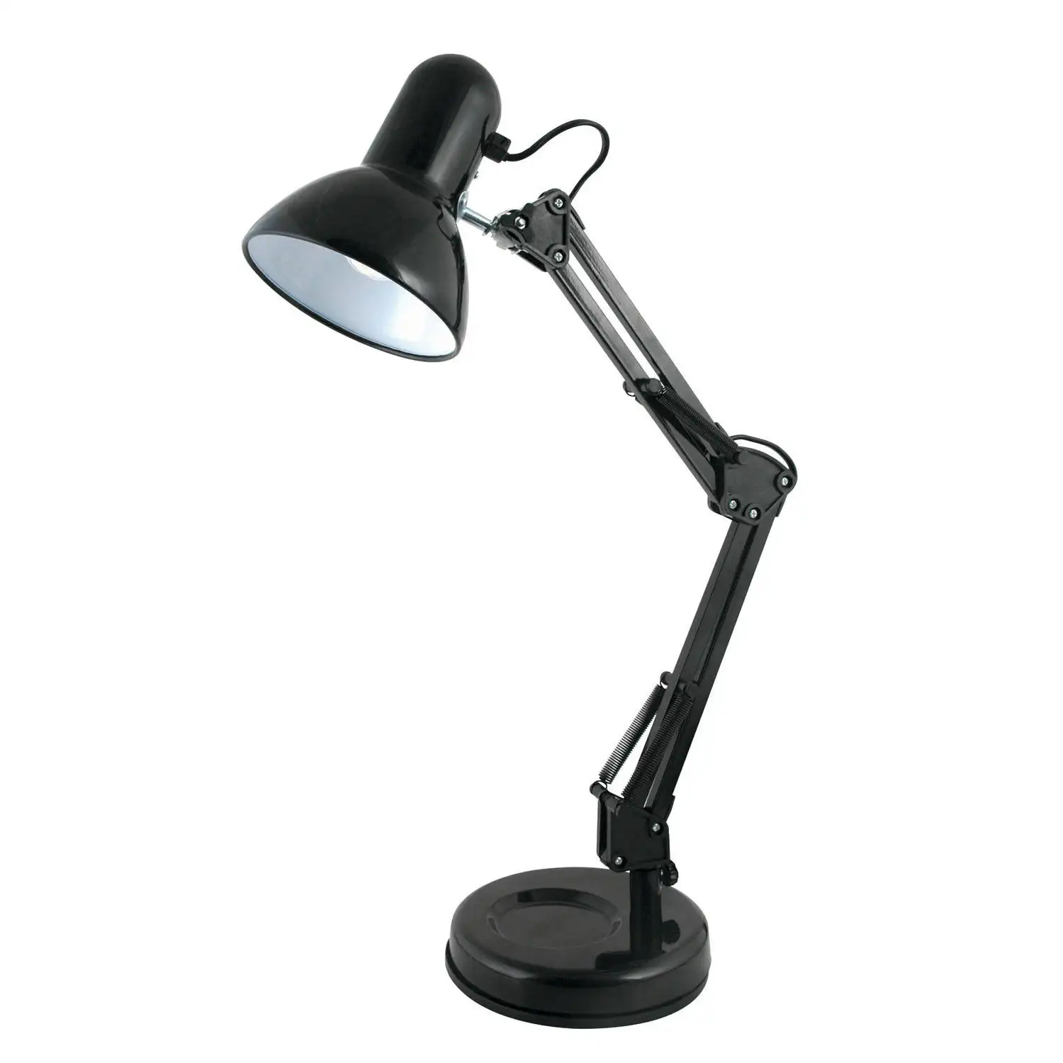 Lampe de table pliante en fer à LED pour protection des yeux, accessoire universel à bras long et réglable