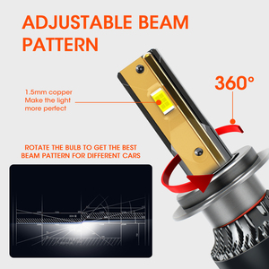 Cho New Arrival M8 Loại 9005 6000K Công Suất Cao 50W <span class=keywords><strong>5000LM</strong></span> <span class=keywords><strong>LED</strong></span> Xe Đèn Pha Phổ Đồ đạc - Product Image 5