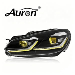 ไฟหน้า LED AURON สำหรับรถยนต์ VW Golf 6 ปี 2009-2013 แสงต่ำ ของแท้จากโรงงาน ใหม่ 12V 36W 6000 lm 6000K ใช้ได้กับรถทั่วไป รับประกัน 6 เดือน - Product Image 1