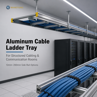 Accessoires pour échelles à câbles en aluminium : Courbures, raccords en T et supports pour des systèmes complets de gestion des câbles