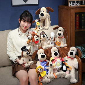 Jouet en peluche pour chien Mengai mignon avec nœud papillon - Animal en peluche doux pour enfants, animal en peluche doux pour chien, cadeau parfait pour les enfants - Product Image 5