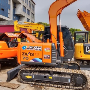 Excavadora usada Hitachi zaxis 70 en stock, éxito de ventas en Japón, en buen estado, 20 toneladas, máquina 2022 en Shanghai - Product Image 6