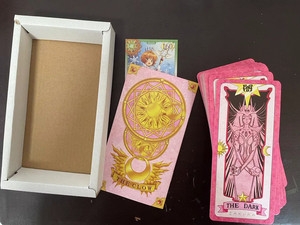 3 Diseños de Tarjetas de Papel de 16*7cm del Anime <span class=keywords><strong>Card</strong></span> <span class=keywords><strong>Captor</strong></span> <span class=keywords><strong>Sakura</strong></span> Tarot Clow, Manualidades para Fans del Anime como Regalo - Product Image 2